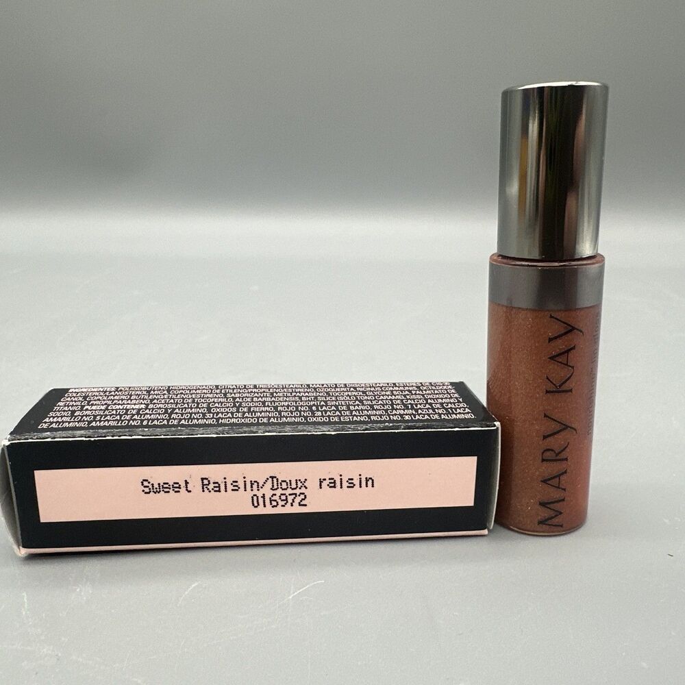 MARY KAY Lip Gloss SWEET RAISIN Nourishine .27 fl oz. 016972 Retired NEW!